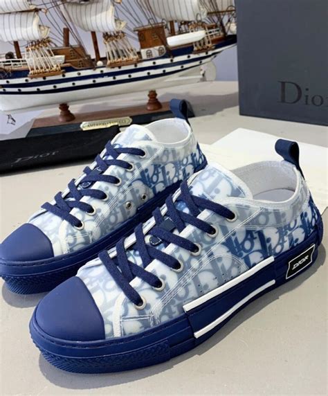 dior blue sneakers low top|christian dior low top sneakers.